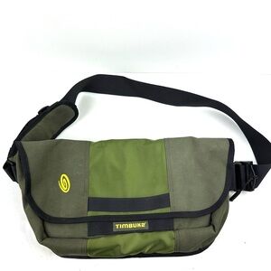 Timbuk2 Waist Pack Belt Bag Large Canvas Green Shoulder Bag Travel Hiking
